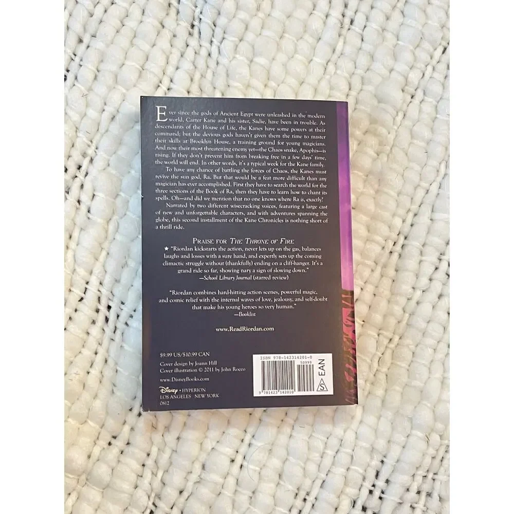 The Throne Of Fire Book